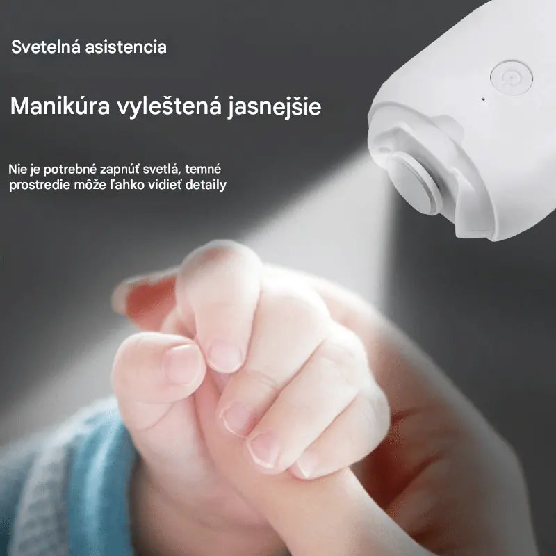 💅 Kúp jeden a druhý získaj zadarmo! ✨Automatický pilník na nechty (1 kus), bezpečne a šetrne sa stará o tvoje nechty.👶🔧