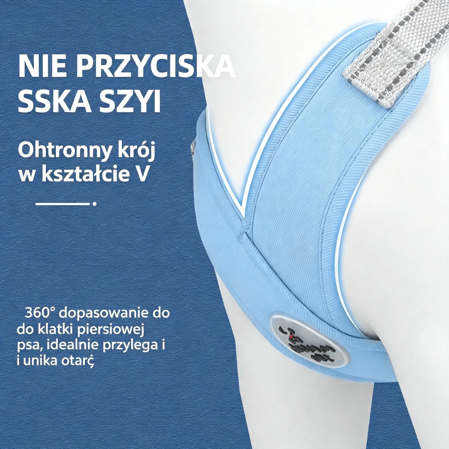 🥳SZELKI DLA PSA W KSZTAŁCIE X Z SMYCZĄ I ANTYPĘDZAJĄCE – SPRZEDANO PONAD 50 000 SZTUK!💞