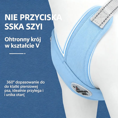 🥳SZELKI DLA PSA W KSZTAŁCIE X Z SMYCZĄ I ANTYPĘDZAJĄCE – SPRZEDANO PONAD 50 000 SZTUK!💞
