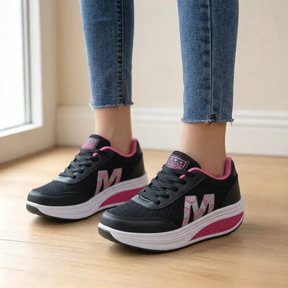 👟 Chodź z lekkością i maksymalnym komfortem! Damskie, ortopedyczne buty sportowe z wysoką podeszwą (oddychający materiał siateczkowy/zmniejsza zmęczenie/rozmiary 35-43)! ✨