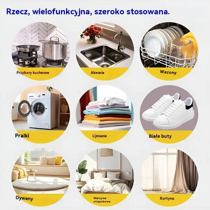 🎁【50% zniżki】Wielofunkcyjne musujące tabletki czyszczące – nie wymagają szorowania, wystarczy namoczyć, aby usunąć plamy