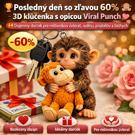 ✨🔥Купете един, вземете втори безплатно 🏆 50% отстъпка - 🐵 Ключодържател от смола маймуна 💕