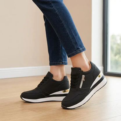 👟【36-43】Plus size tenisice na platformu: Lagane cipele s platformom za svakodnevno nošenje, udobne cipele za hodanje i vježbanje.