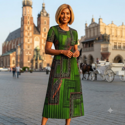 🏆Oferta ograniczona czasowo✨【S-5XL】👗 Stylowa, dopasowana sukienka, swobodna i uniwersalna