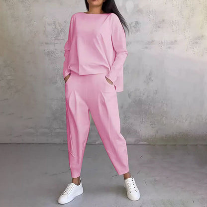 💃【Отстъпка за ограничено време】【S-5XL】💖Висококачествен памучен плат, ежедневен домашен комплект от чист памук