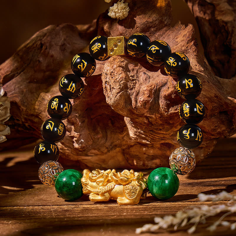 🐅Pulsera de ojo de tigre amarillo natural💰el rey de los animales auspiciosos que te trae riqueza y buena fortuna.