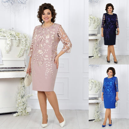 🔥Elegantne i udobne 👗【S-5XL】Nove haljine većih veličina za 2026. godinu.