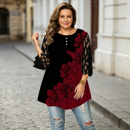 🔥🔥【50% zniżki】😍【L-6XL】✨Nowa damska koszulka z bawełny i lnu