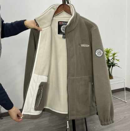 🔥【Плащане при доставка】（S-3XL）🔥Мъжко термопамучно палто Ежедневно двулицево вълнено палто