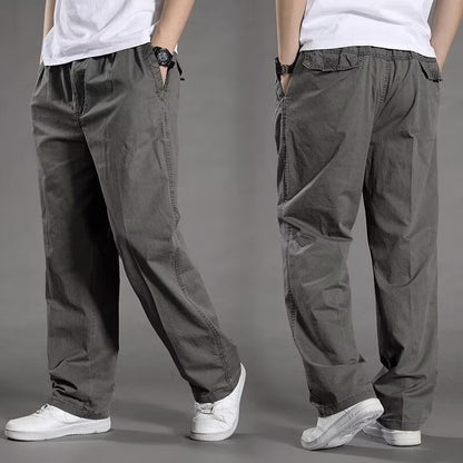 😎👖【Отстъпка за ограничено време🔥】【M-6XL】Мъжки ежедневни карго панталони с големи размери - свободни и удобни