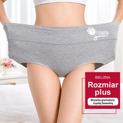 💖Wysokie majtki modelujące i unoszące pośladki, wykonane z wysokiej jakości bawełny✨️ (40–100 kg)