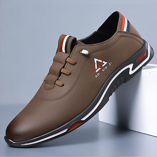 👞【Venta caliente🏆】【39-44】 Zapatos casuales de cuero para hombre