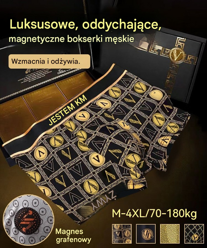 🔥Kup 2, otrzymaj 2 gratis🔥2026 Luksusowe magnetyczne bokserki męskie