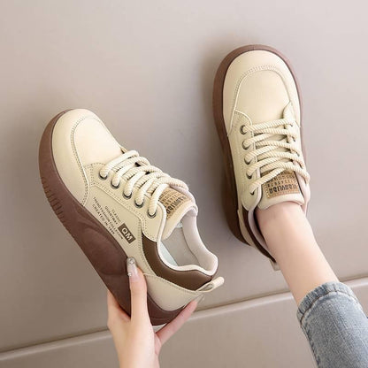🏆【Zniżka ograniczona czasowo】【35-40】👟Nowoczesne sneakersy casualowe na grubej podeszwie, Model 2026