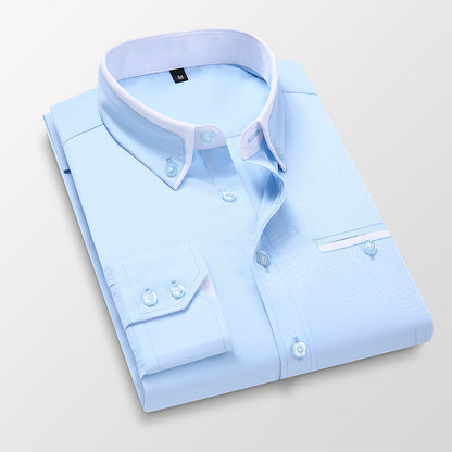 🏆 Gorąca sprzedaż 🔥 【M-5XL】 🔥👔 Wysokiej jakości i wygodna męska koszula biznesowa z długim rękawem