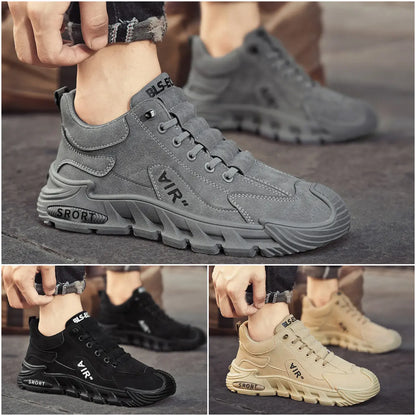 【39-44】Nowe stylowe buty casualowe dla mężczyzn, oddychające i wygodne, z wodoodporną tkaniną