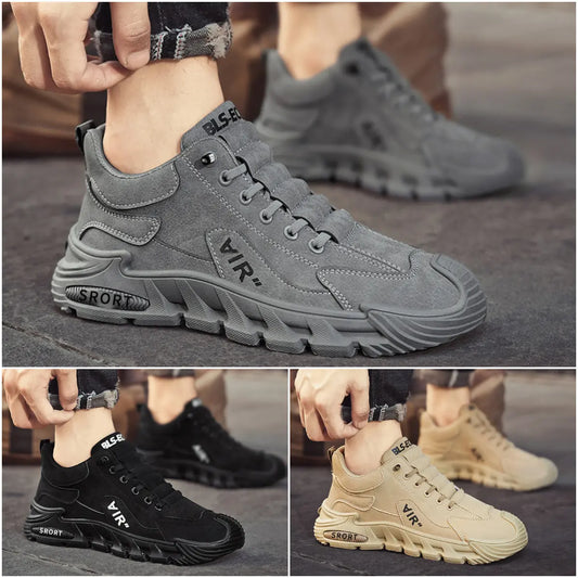 【39-44】Nowe stylowe buty casualowe dla mężczyzn, oddychające i wygodne, z wodoodporną tkaniną