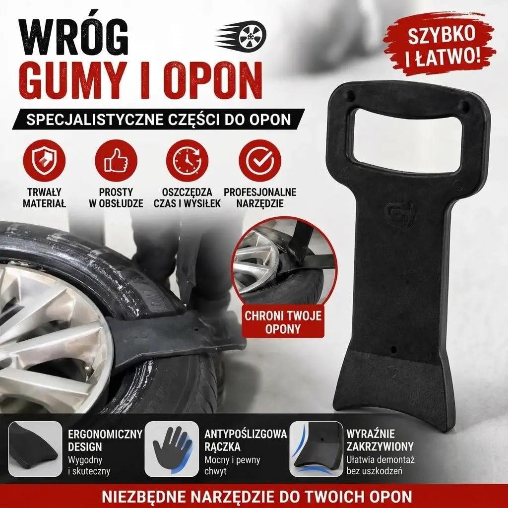 【🔥1 sztuka 109zł 】🛠️🚗 Narzędzie do montażu i demontażu opon samochodowych.