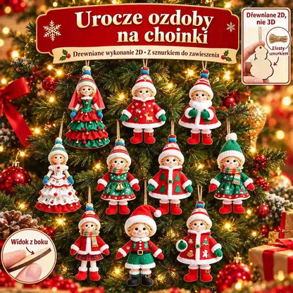 🎄【20 sztuk】🎅Urocze ozdoby świąteczne✨