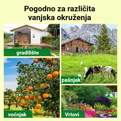 【✨-50% samo kratko vrijeme】🐅Solarni svjetlosni alarm za odbijanje divljih životinja