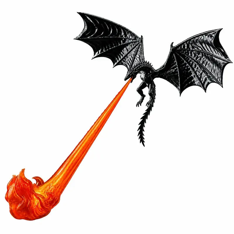 🐉🔥 3D LED svjetlo zmaja koji bljuje vatru | Dekoracija svjetleće police za knjige u fantastičnom stilu