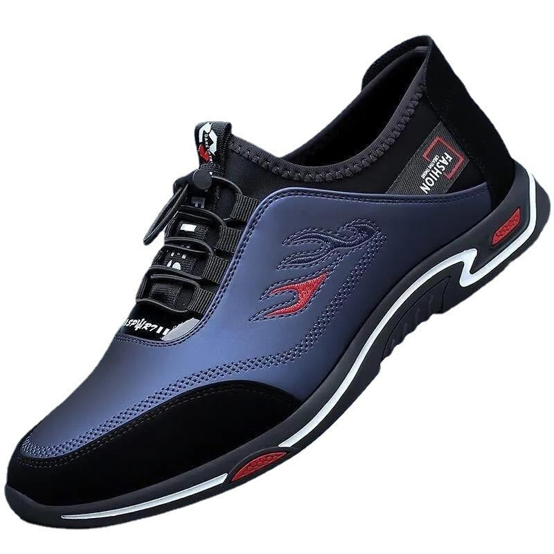 💥 【Gorący styl sprzedaży】💥👞Oddychające skórzane buty biznesowe dla mężczyzn ✅ antyzapachowe ✅ miękka skórzana podeszwa ✅ modne i uniwersalne