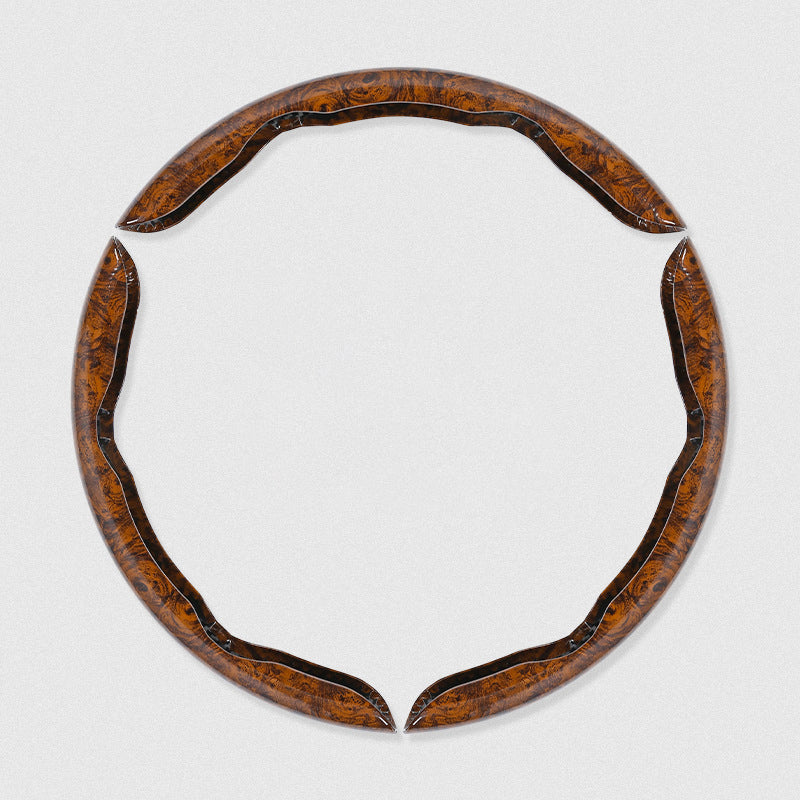 👍🔥Hot Car Product🔥🚗 Drvena neklizajuća navlaka za volan automobila 🚗【1 set od 3 komada】