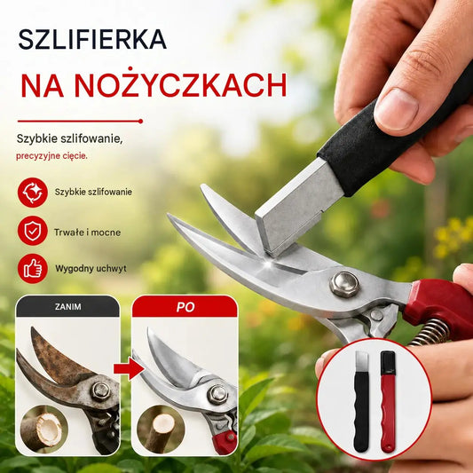 💥50% taniej💥【Zestaw 10 sztuk】Przenośne ostrzałki do noży i nożyczek do użytku zewnętrznego