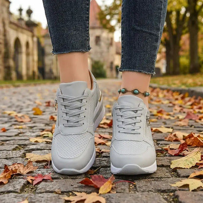 【Veľkosti 36-43】🌹 Štýlové dámske športové topánky na platforme so zvýšením výšky o 5 cm – moderný dizajn na každodenné nosenie. ✨