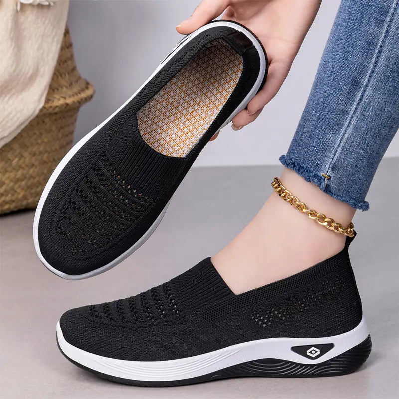 Buty codzienne z elastycznej siateczki: minimalistyczny styl i codzienna wygoda, rozmiary 36-43