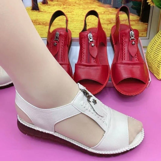 🌸【Venta caliente en España】💟nuevas sandalias planas de suela blanda de verano para mujer, cómodas y suaves.