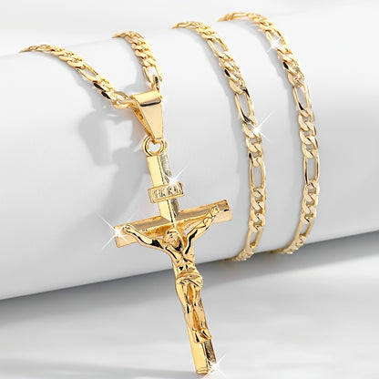 ✝️✨【-50% Днес】✝️Колие с кръст Исус