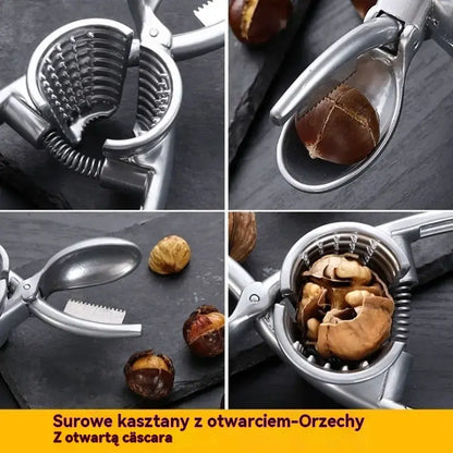 🔥【Kup więcej, zaoszczędź więcej】Wielofunkcyjny klips do orzechów i kasztanów