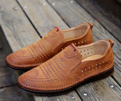 🔥【Zniżka ograniczona czasowo】👟2026 nowe ręcznie robione skórzane męskie buty outdoorowe na co dzień
