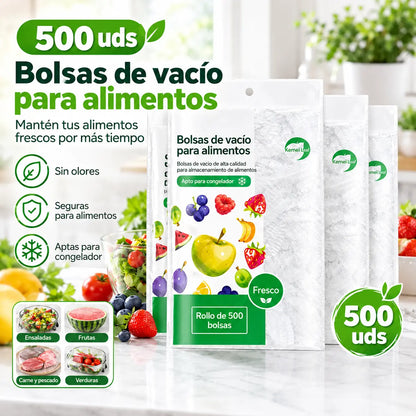 🔥【Última oferta: 50 % de descuento】5 paquetes, 500 piezas en total✨Película higiénica y flexible para la conservación de alimentos