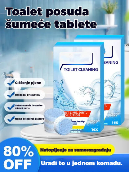💦💧【Set od tri kutije】Snažne šumeće tablete za čišćenje toaleta