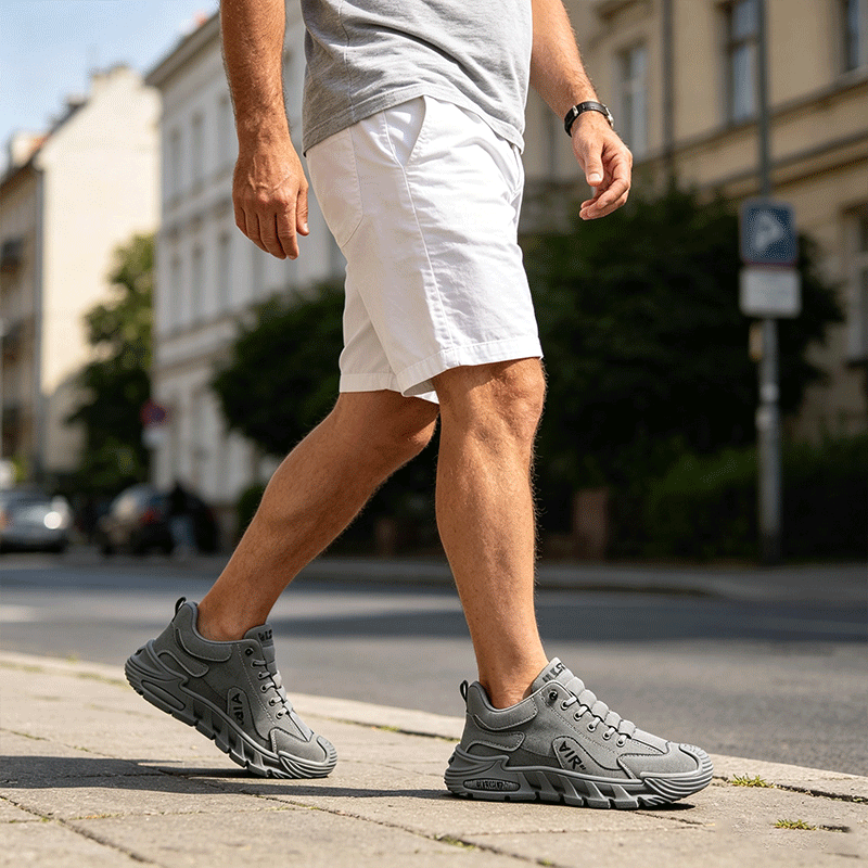 【39-44】Nowe stylowe buty casualowe dla mężczyzn, oddychające i wygodne, z wodoodporną tkaniną
