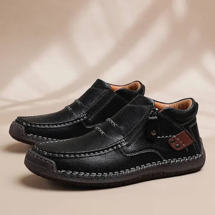 👞 Плащане при доставка✅️【38-48】Мъжки ежедневни обувки за дейности на открито - Ръчно шити мартин ботуши🔥