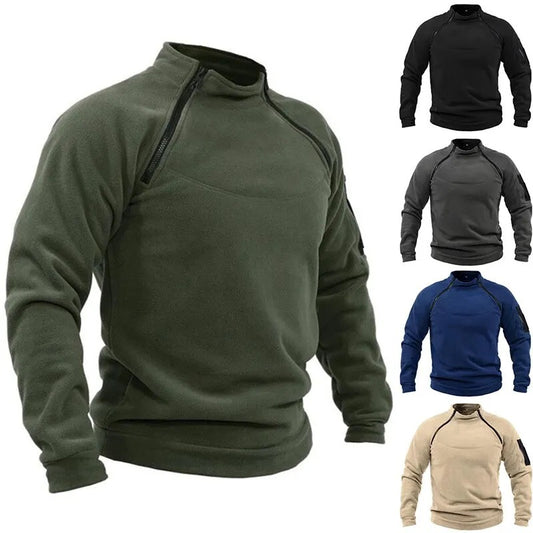 🔥🔥【39% OFF】📢【S-4XL】2026 Nova modna muška zimska topla flis jakna za osnovni sloj, dugi rukavi za toplinu, osnovni i moderan dizajn