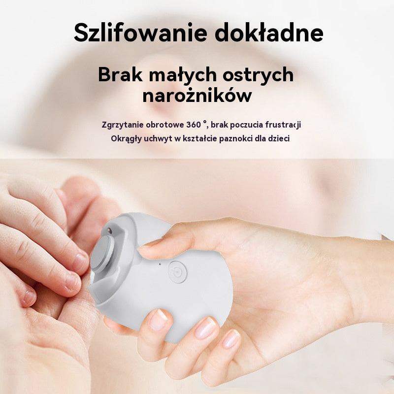 👶Kup 1, drugi dostaniesz gratis! 💅Elektryczny pilnik do paznoksi✨ bezpieczny i używany paznęcija paznoksi, bezpieczny rączno dla niemowląt.