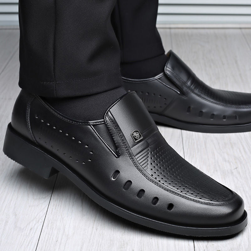 💖👟【rozmiary 38-44】🌹Nowe męskie buty skórzane 2026, wygodne, oddychające i stylowe