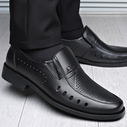 💖👟【rozmiary 38-44】🌹Nowe męskie buty skórzane 2026, wygodne, oddychające i stylowe