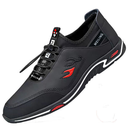 💥 【Gorący styl sprzedaży】💥👞Oddychające skórzane buty biznesowe dla mężczyzn ✅ antyzapachowe ✅ miękka skórzana podeszwa ✅ modne i uniwersalne