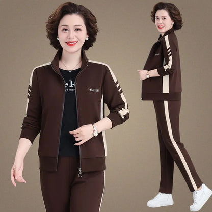 🔥【Novi dolasci za jesen i zimu】🔥【M-5XL】【Jakna + Hlače】😍 Moderna nova jesenska ležerna sportska odijela većih veličina