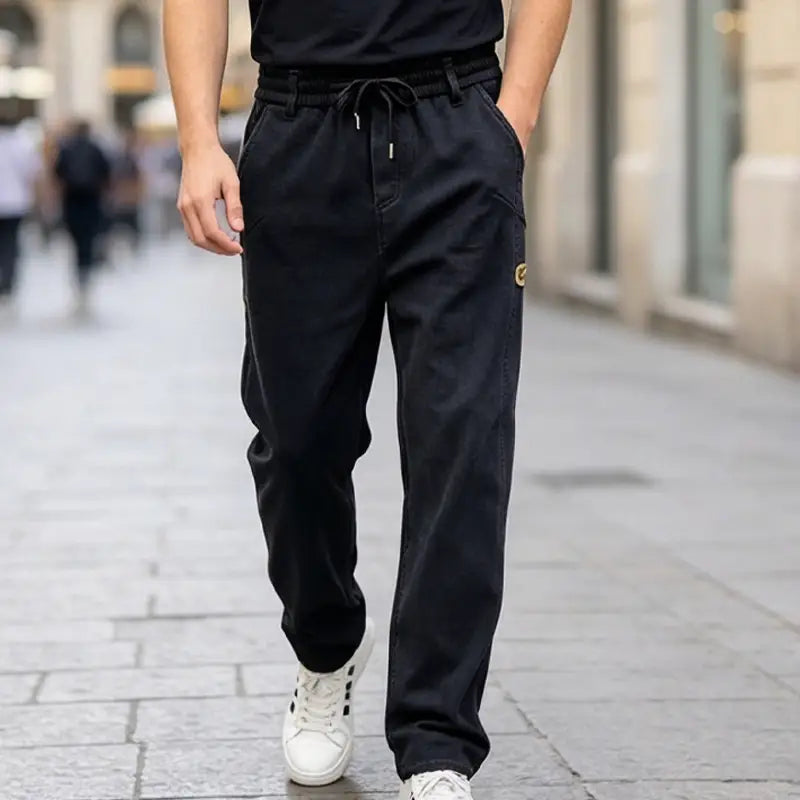 👖【Duże rozmiary M–6XL】Modne spodnie casualowe o prostym kroju i wysokiej elastyczności.