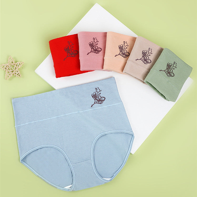 💖Último día 50% de descuento- 【Compra 3 y llévate 3 gratis】【40-100 kg】Braguitas de algodón puro de cintura alta y realce de cadera, tallas grandes