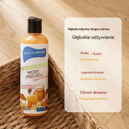 🔥Oferta ograniczona czasowo✨Wysokiej jakości naturalny krem na bazie wosku pszczelego do polerowania i czyszczenia drewna.
