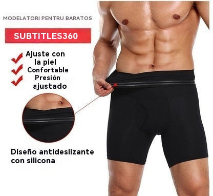 ⚡50% de descuento solo hoy💥🔥Pantalones moldeadores de cintura alta transpirables y elásticos para hombre