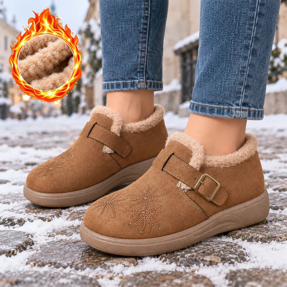 ✨【Veľkosti 36 – 41】Nová, plne uzavretá obuv v štýle Birkenstock na zimnú sezónu 2026 – teplá a pohodlná obuv na voľný čas s flísovou podšívkou.