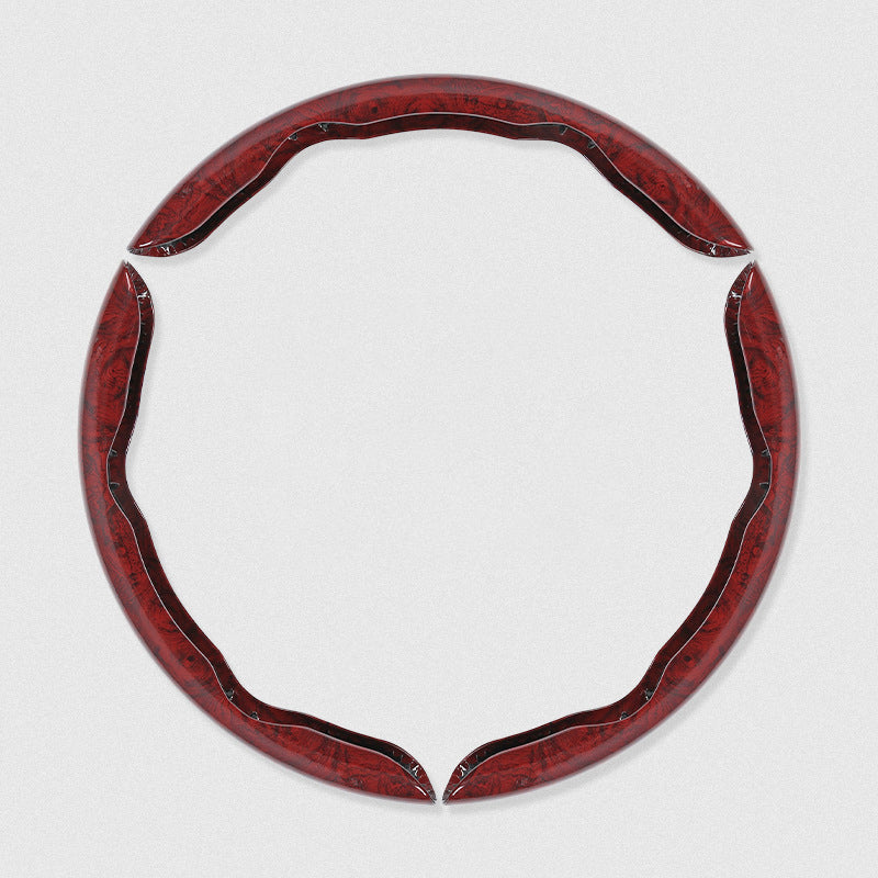 👍🔥Hot Car Product🔥🚗 Drvena neklizajuća navlaka za volan automobila 🚗【1 set od 3 komada】